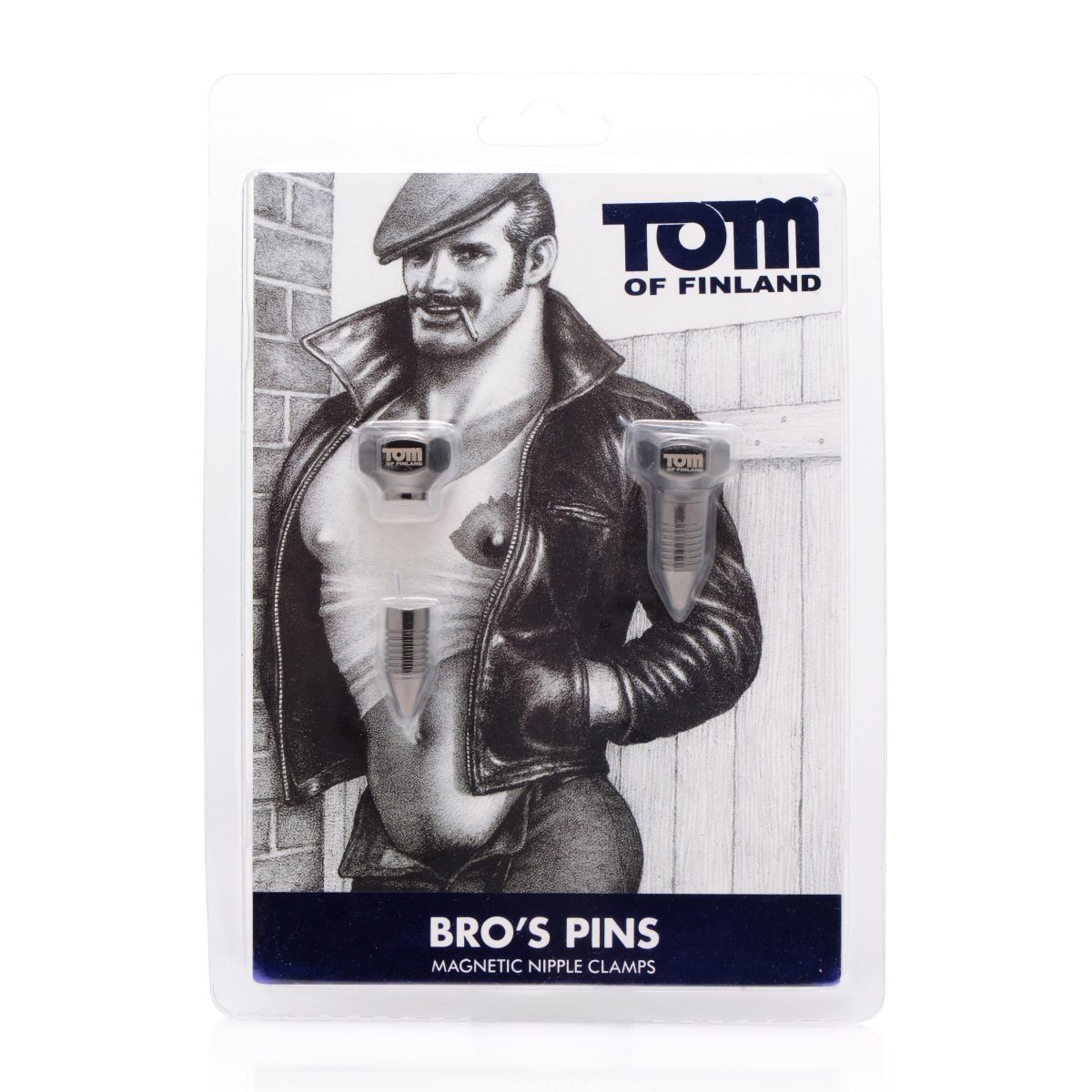 Tom of Finland Bros Pins Magnetic Nipple Toys - Image 5