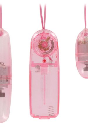 Crystalline Dual Bullet Vibe - Pink