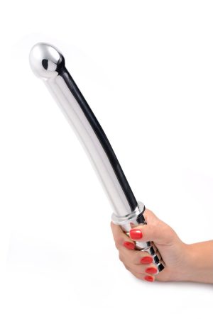 Stainless Steel Phallic Baton