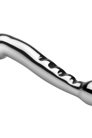 Steel Elegance Dual Ended Dildo
