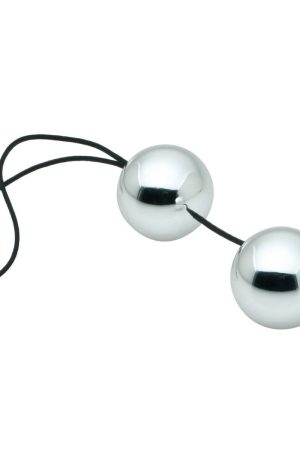 Silver Vaginal and Anal Ben Wa Balls