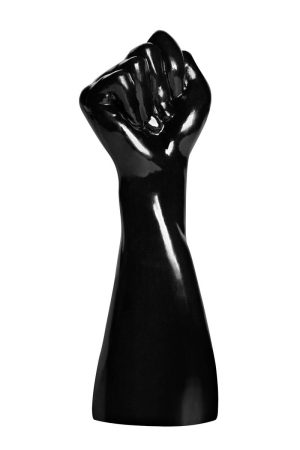 Rise Up Black PVC Fist