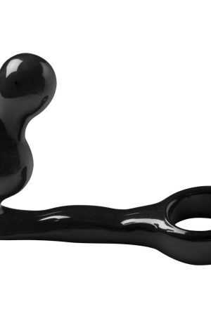 The Spire Cock Ring with Anal Plug