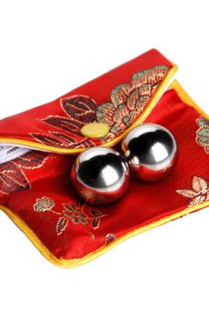 Stainless Steel Benwa Kegel Balls with Pouch