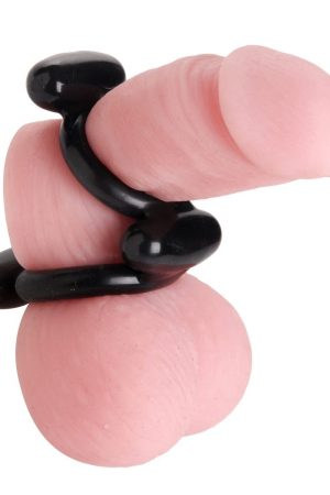Dual Stretch To Fit Cock and Ball Ring