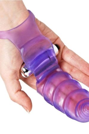 Double Finger Banger Vibrating G-Spot Glove