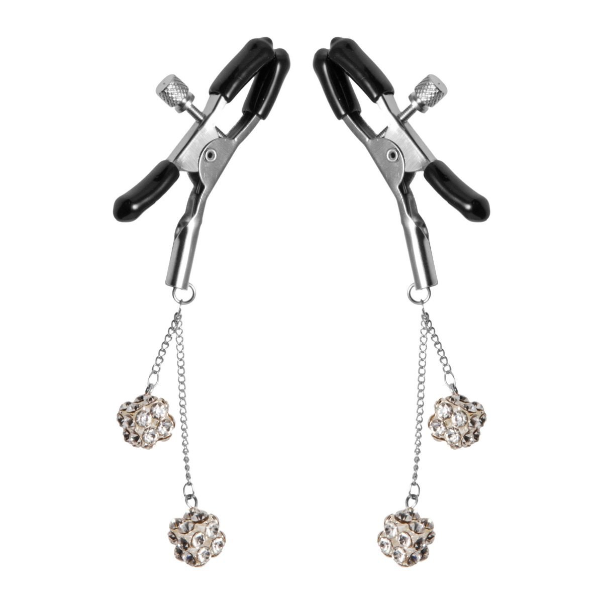 Ornament Adjustable Nipple Toys with Jewel Accents