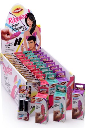 POP Display Ripples Finger Bang-her Vibes and Micro Bullet 2 Packs