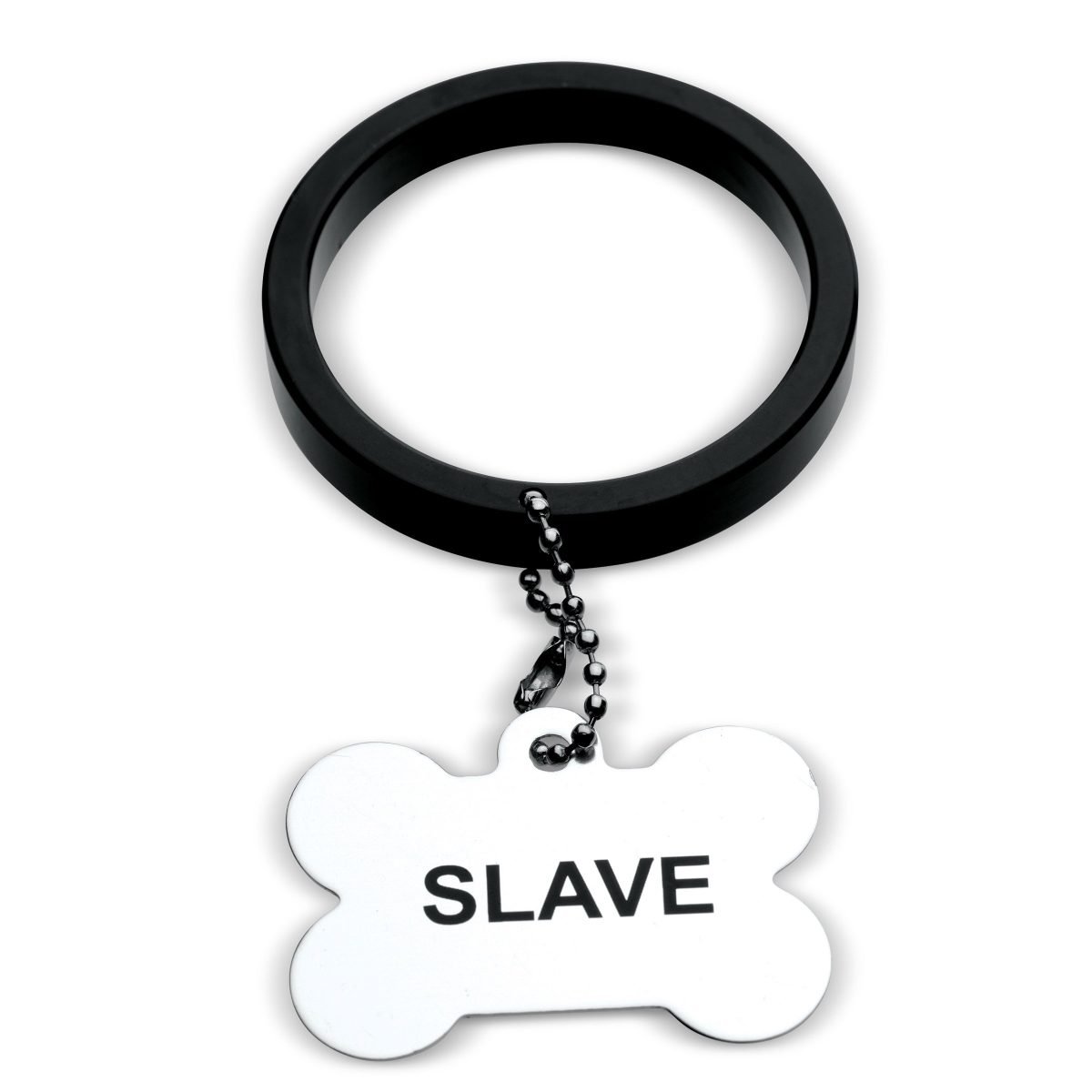 Recruit Aluminum Cock Ring with 4 Dog Tags