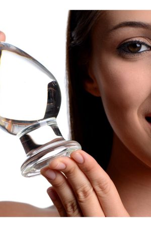 Molten Wide Glass Butt Plug