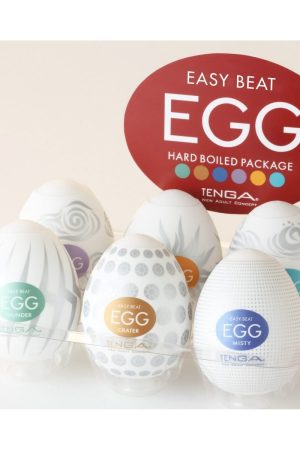 Easy Beat Egg Hard Boiled Masturbator Six Pack