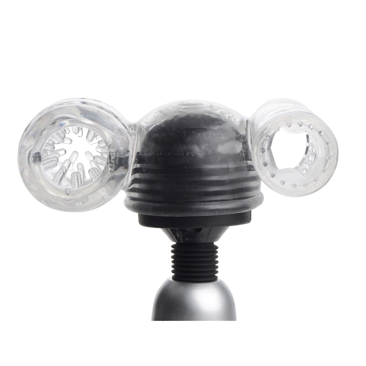 Twin Turbo Strokers 2 in 1 Wand Attachment for Men - Image 2