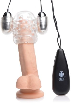 Dual Vibrating Penis Head Teaser