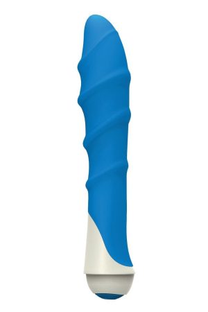 Lily 7 Function Silicone Vibe- Blue