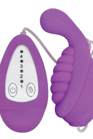 Whirl 4x Silicone Remote Vibe - Purple