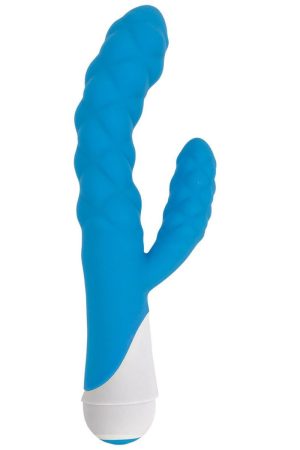 Ellen 20x Silicone Vibrator ? Blue