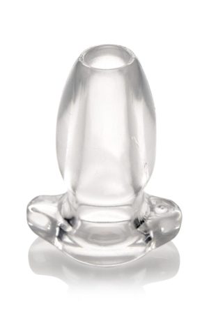 PeepHole Clear Hollow Anal Plug