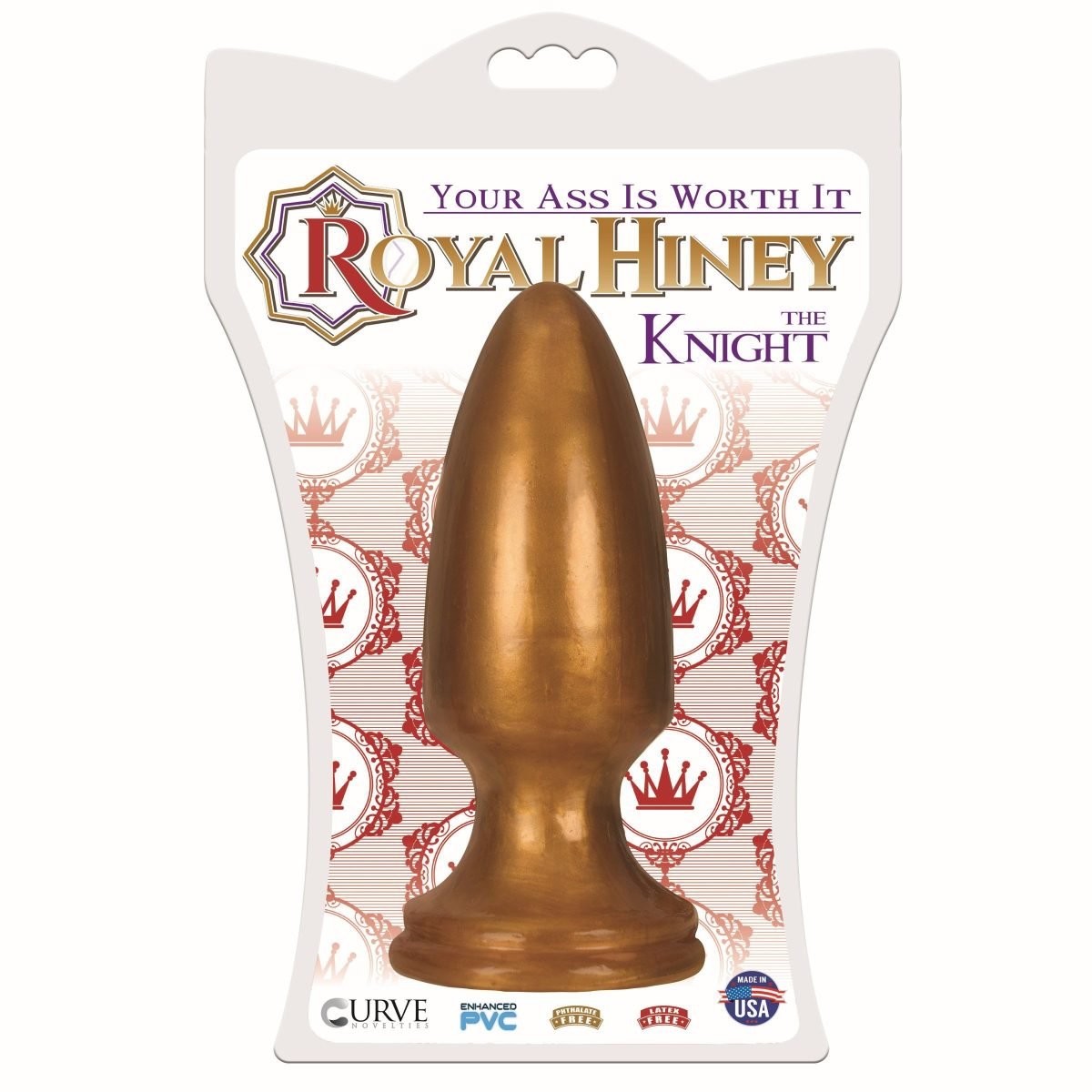 The Knight Anal Plug -Gold - Image 3