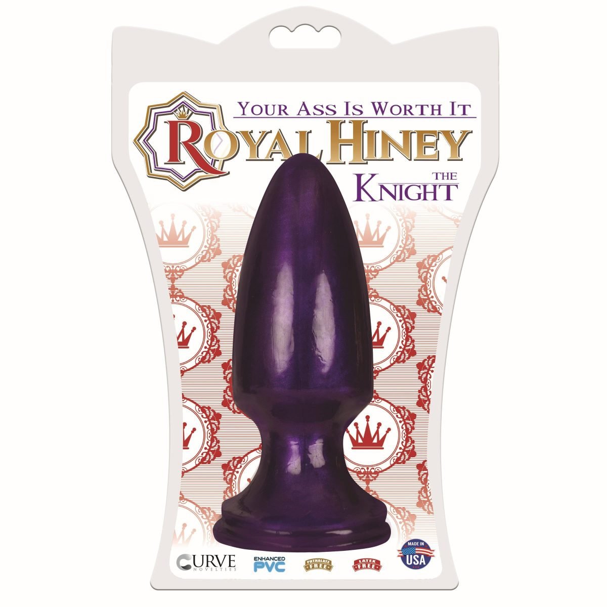 The Knight Anal Plug -Purple - Image 3