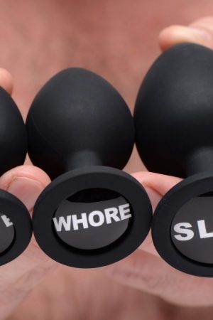 Dirty Words Anal Plug Set