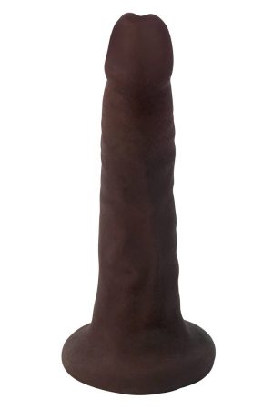 Easy Riders 6 Inch Dual Density Dildo - Brown