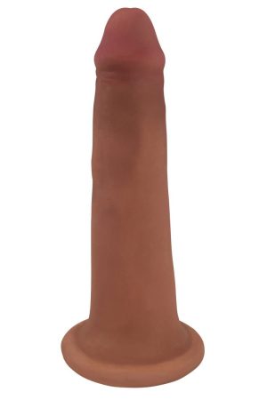 Easy Riders 7 Inch Dual Density Dildo - Tan
