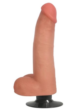 JOCK 8 Inch Vibrating Dong with Balls