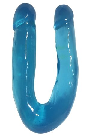 Lollicock Sweet Slim Double Dipper Dildo - Blue