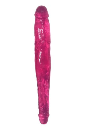 Lollicock Sweet Slim Stick Double Dildo - Pink