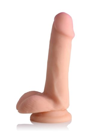 Slim SkinTech Realistic 6 Inch Dildo with Balls