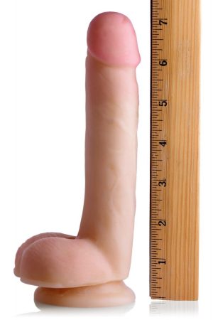 Slim SkinTech Realistic 7 Inch Dildo with Balls