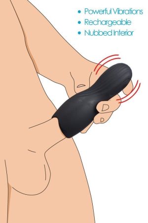 Vibrating Rechargeable Penis Pleaser