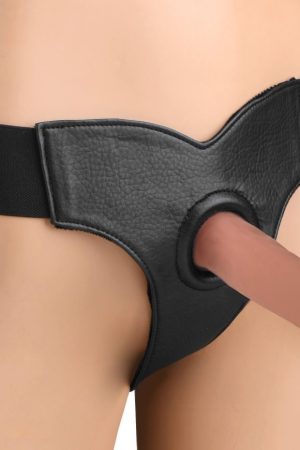 Bailey Velvet Lined Elastic Strap-on Harness