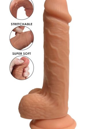 Easy Riders Dual Density Silicone Dildo - 7 Inch
