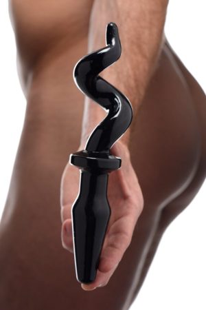 Squeal Pig Tail Anal Plug