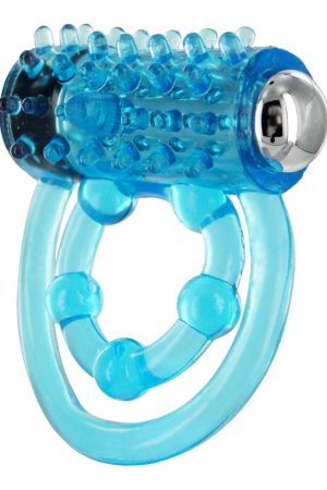 Trinity X Cock Ring- Blue