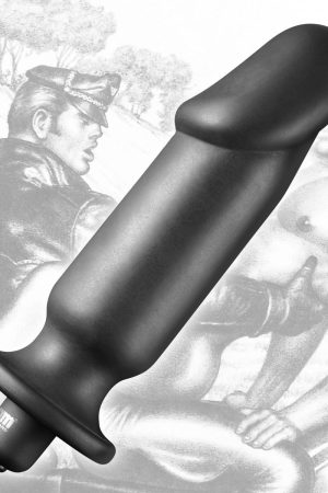 Tom of Finland Silicone Vibrating Anal Plug