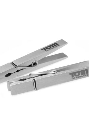 Tom of Finland Bros Pin Stainless Steel Nipple Toys