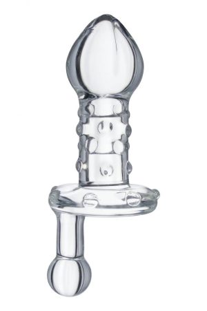 Lila Glass Plug