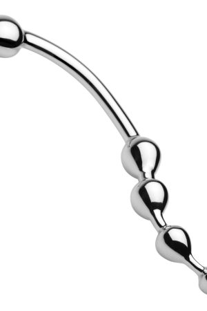 Curved Metal Dildo Wand