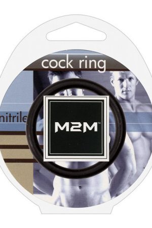 M2M 1.75" Nitrile Cock Ring - Black