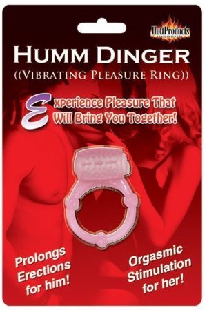 Humm Dinger Vibrating Cockring - Magenta