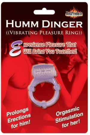Humm Dinger Vibrating Cockring - Purple
