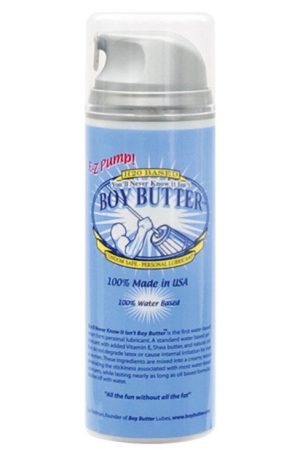 Boy Butter H2O Based - 5 oz Pump