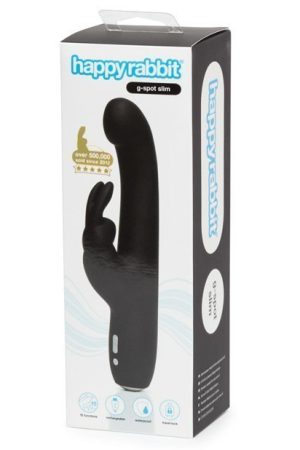 Happy Rabbit Slimline G Spot - Black