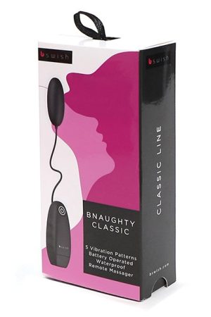 Bnaughty Classic Vibrating Bullet - Black