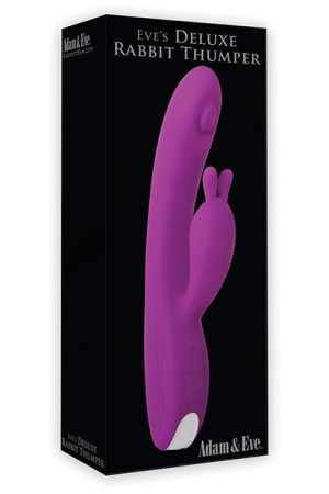 Adam & Eve Eve's Deluxe Rabbit Thumper - Purple