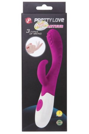 Pretty Love Arthur Come Hither Rabbit - Fuchsia