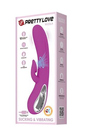 Pretty Love Nicola Massage Sucking Rabbit - 12 Function