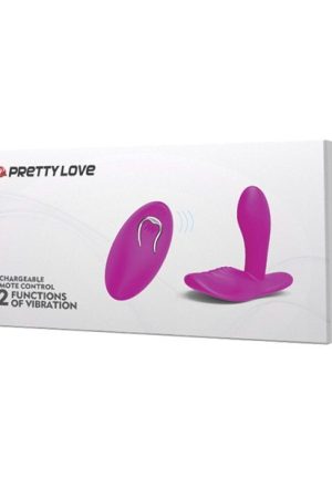 Pretty Love Magic Fingers Remote Vibrator - 12 Function Fuchsia